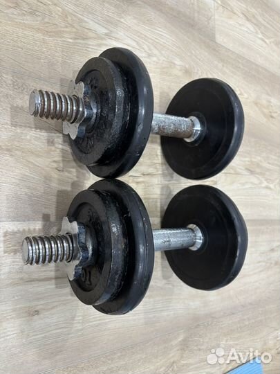 Гантели разборные бу