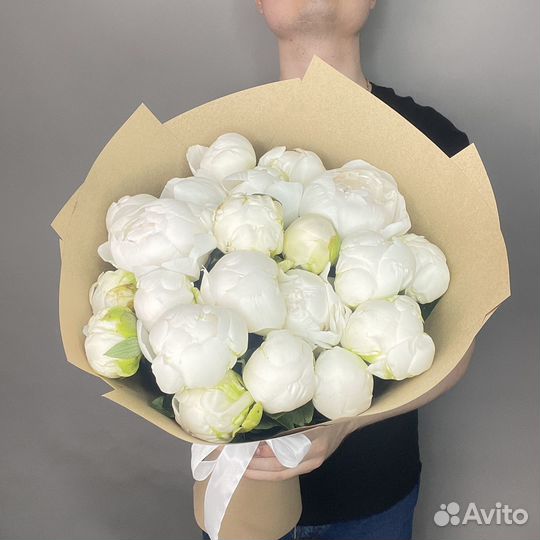 Пионы розы с запахом