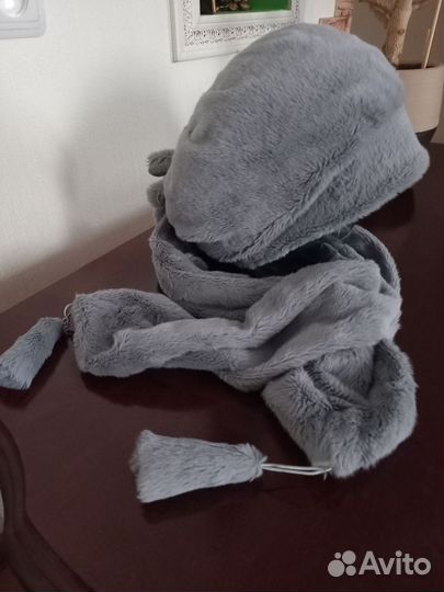 Шапка женская на флисе зима