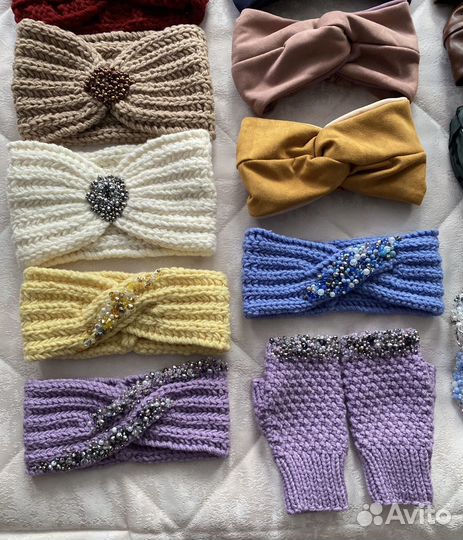 Повязка на голову / ободок ручная работа