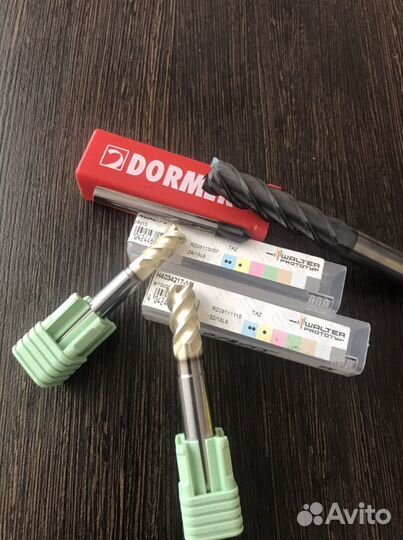 Фрезы монолитные твердосплавные