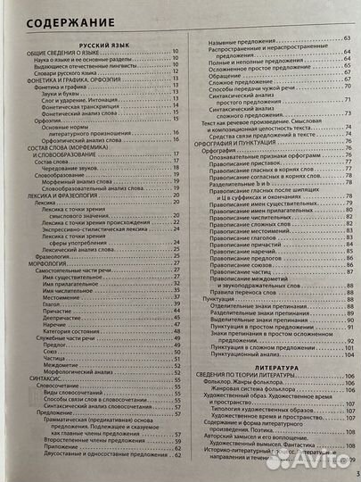 Справочники для школьников по всем предметам