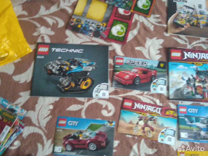 Ящик наборы лего фигурки