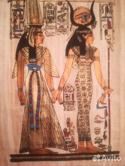 Картины на папирусе