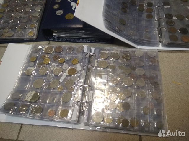 Монеты 5 альбома 2400 шт без повторов