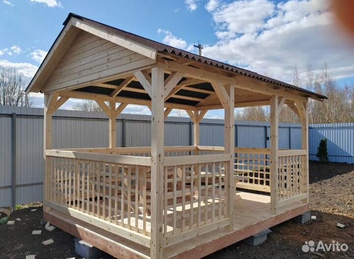 Летняя беседка