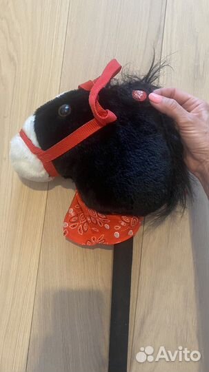 Детская игрушка Лошадка на палке