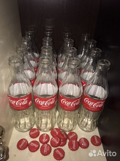 Коллекция бутылок Кока-Кола (оригинал)
