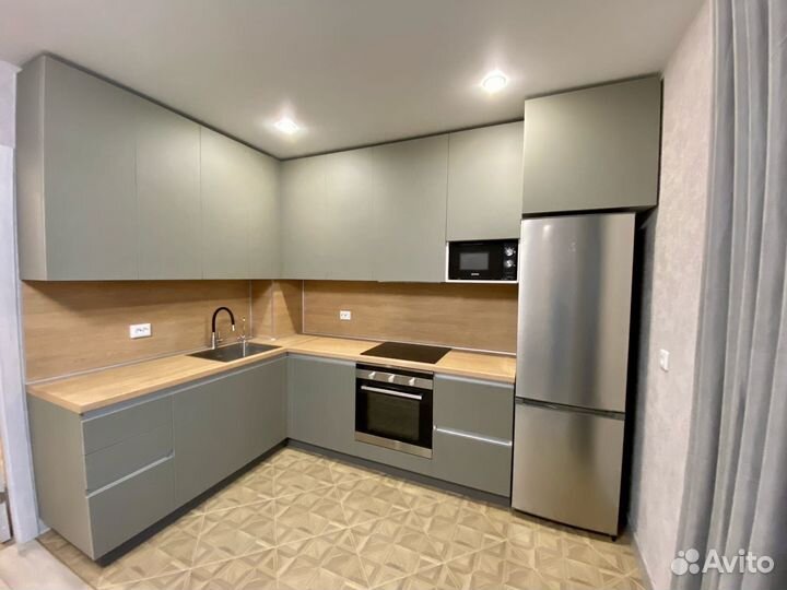 Прямая кухня на заказ под ключ в Челябинске