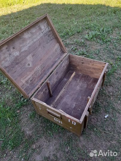 Ящик деревянный армейский СССР
