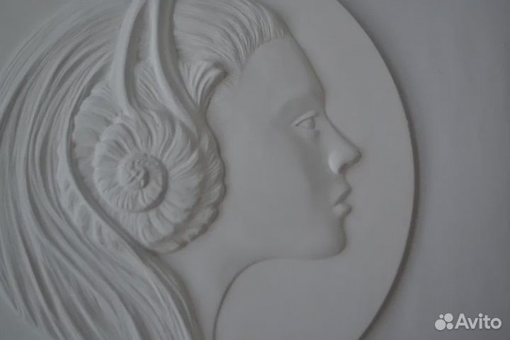 Барельеф / Панно Ундина