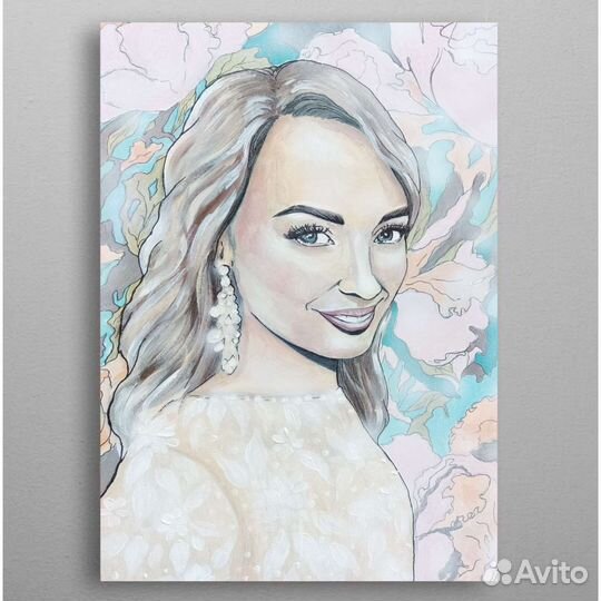 Портрет по фото.Картины.Роспись стен