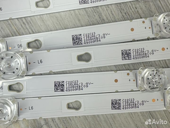 Комплект подсветки телевизора led49d05a-zc29ag-01e