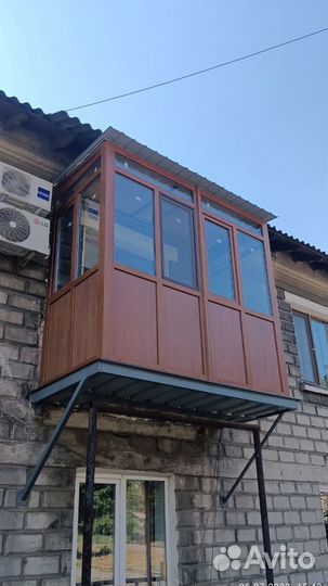 Балкон пвх под ключ