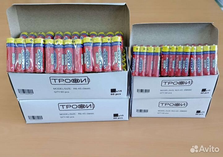 Батарейки R3, R6 