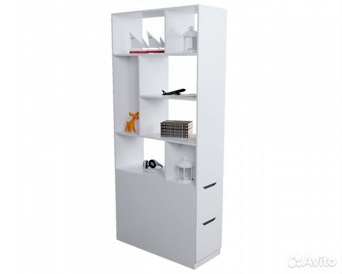 Стеллаж-перегородка для зонирования