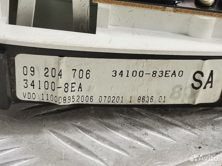 Щиток приборов (приборная панель) Opel Agila (A)