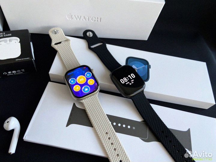 AirPods 2 + Apple watch 9 45mm (Комплект)