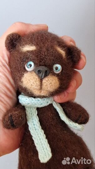 Вязаный мишка
