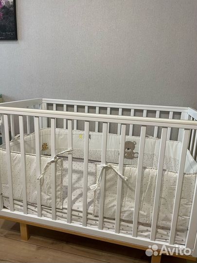 Бортики в детскую кроватку новые (Mothercare)