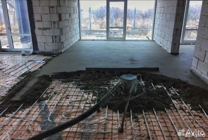 Полусухая стяжка пола