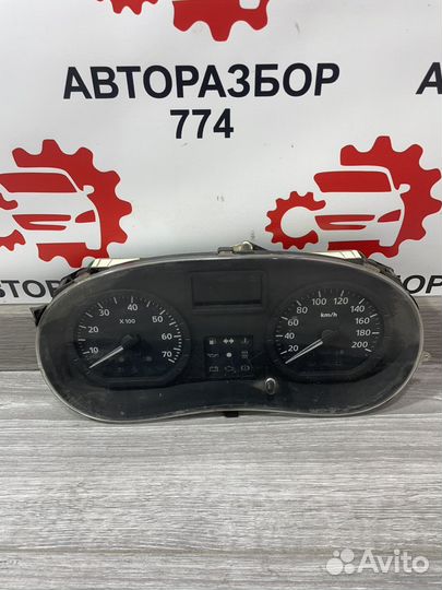 Щиток приборов renault logan 1 рестайлинг