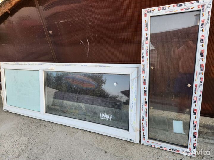 Двери пластиковые бу