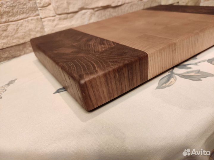 Торцевая разделочная доска из Дуба