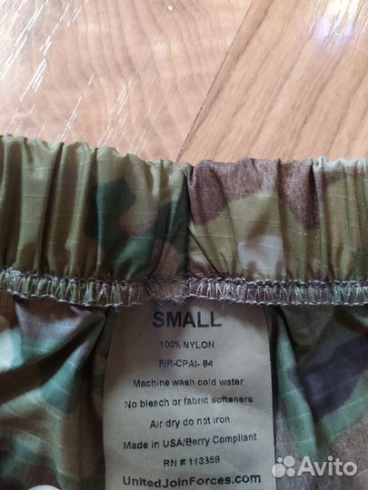 S* Брюки американской армии/ wind pants/ новые