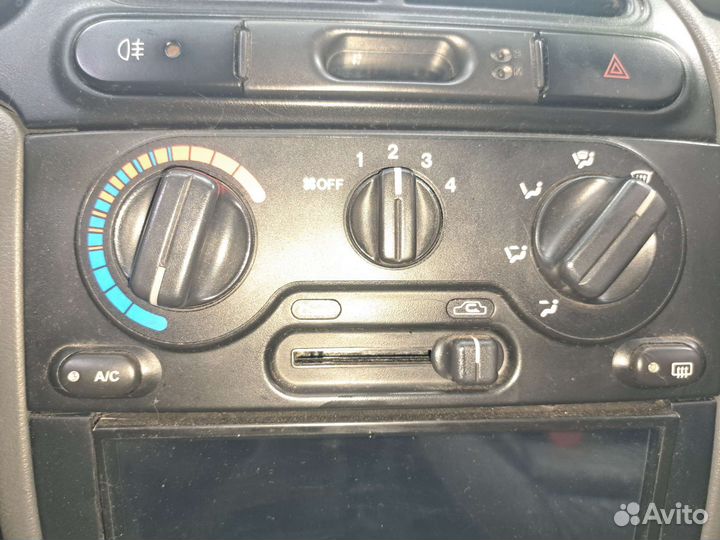 Блок управления печки lanos, sens