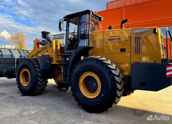 Фронтальный погрузчик Lonking LG863N, 2023