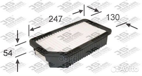 A9319 JS Asakashi Фильтр воздушный A9319 JS Asa