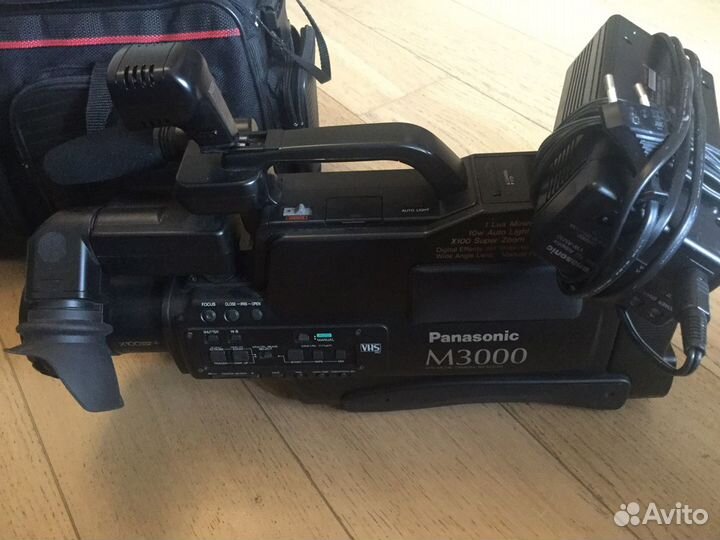 Видеокамера panasonic m3000, состояние