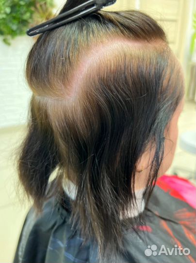 Сложное окрашивание,выход из черного(темного)