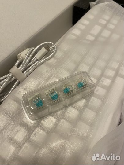 Dark project kd87a gateron teal cap