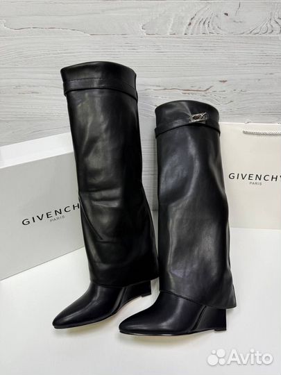 Сапоги женские givenchy ботфорты