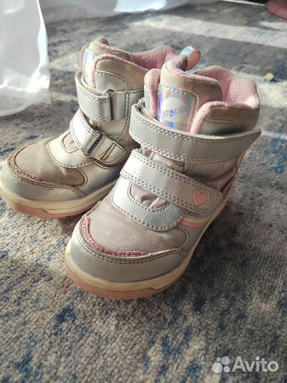 Ботиночки для девочки зимние 24