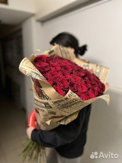 Розы Цветы Букеты 25 51 101 151 201 301 501 опт