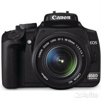 Зеркальный фотоаппарат canon 450d