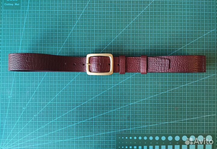 Ремень 40 мм из натуральной кожи
