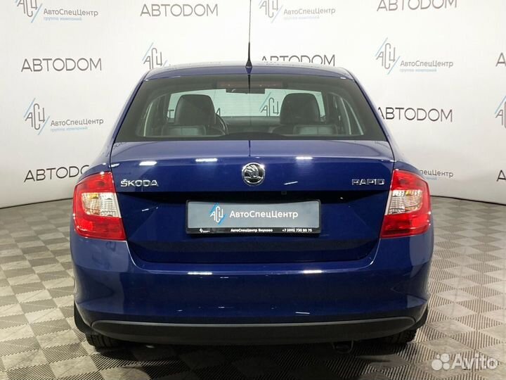 Skoda Rapid 1.2 МТ, 2015, 52 368 км