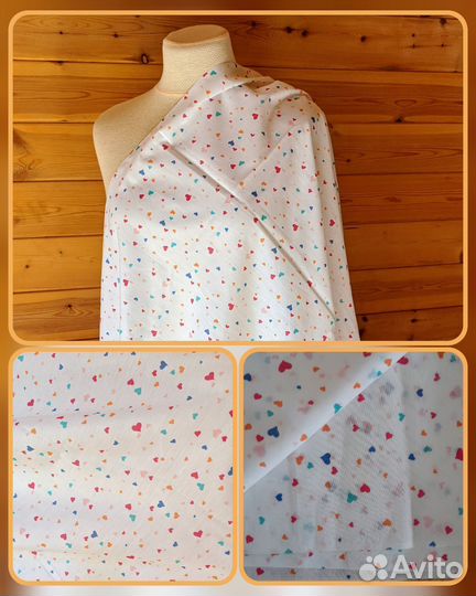 Отрезы вельвета, хлопка, костюмной ткани. СССР