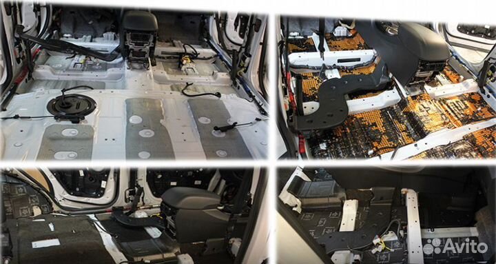 Шумоизоляция Автомобиля Комплексная mercedes-benz