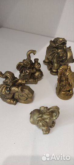 Слоны статуэтки Фен-шуй