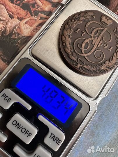 5 копеек 1791 года медь российская империя