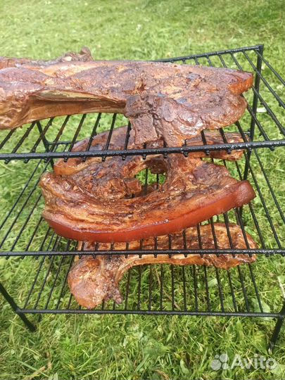 Копченое домашнее сало