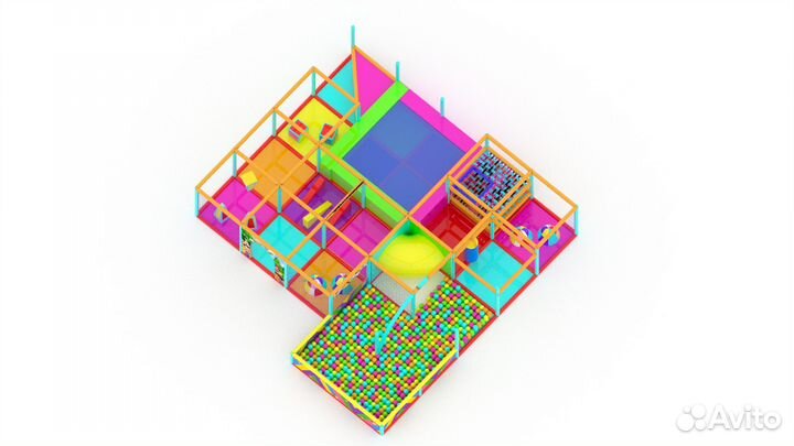 Детский игровой лабиринт