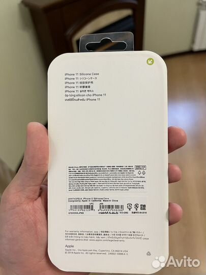 Оригинальный чехол apple silicon case iPhone 11