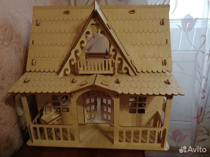 Детский деревянный домик