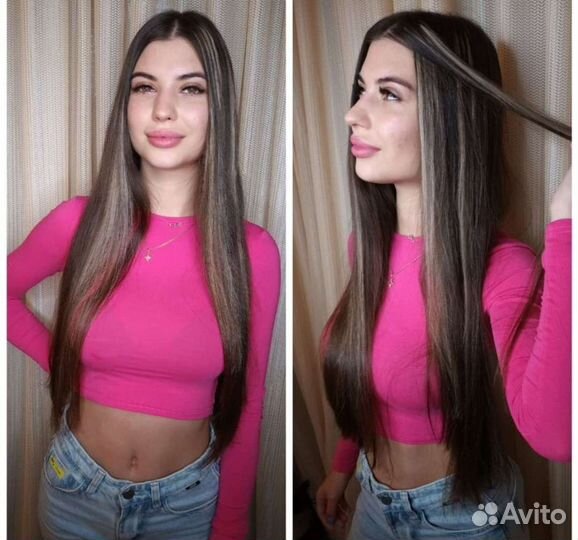 Наращивание волос Коррекция Снятие